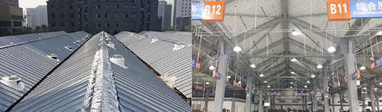 鋼結構建築照明效果圖