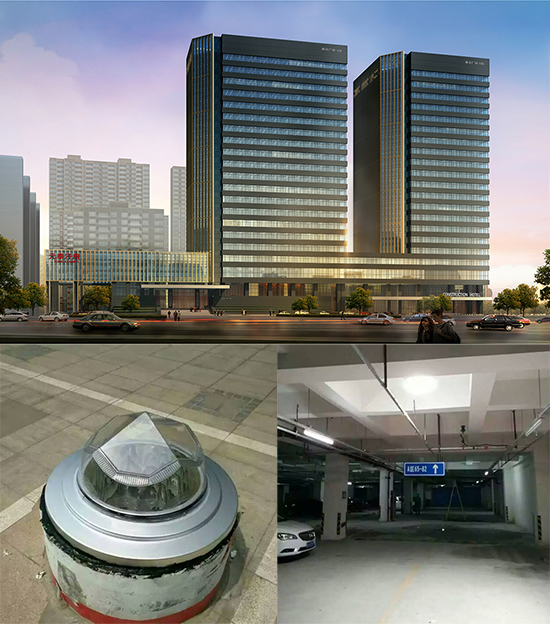 內(nei) 蒙古建設廣場用導光管采光係統