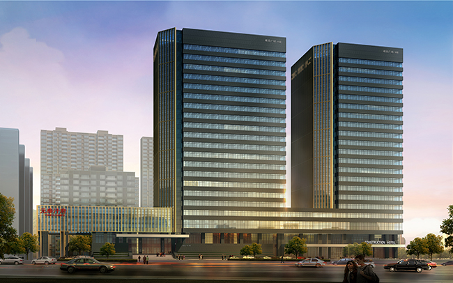內(nei) 蒙古建設廣場效果圖