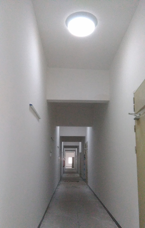 室內(nei) 通道應用導光管照明
