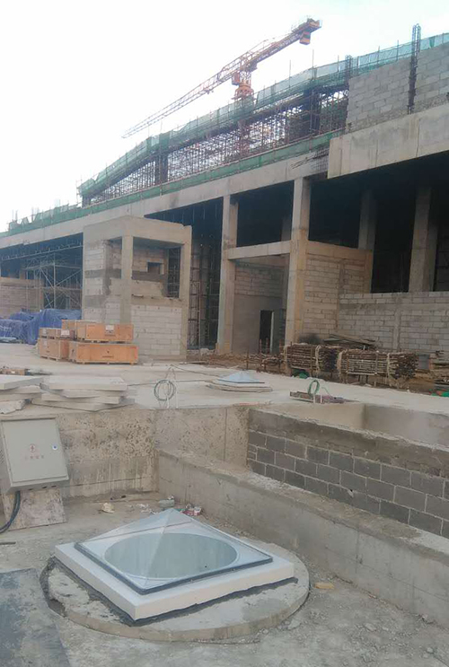 中鐵建設集團用星空体育入口無電照明