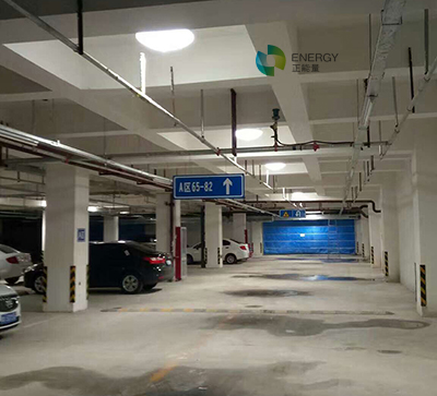 管道自然光照明係統車庫應用
