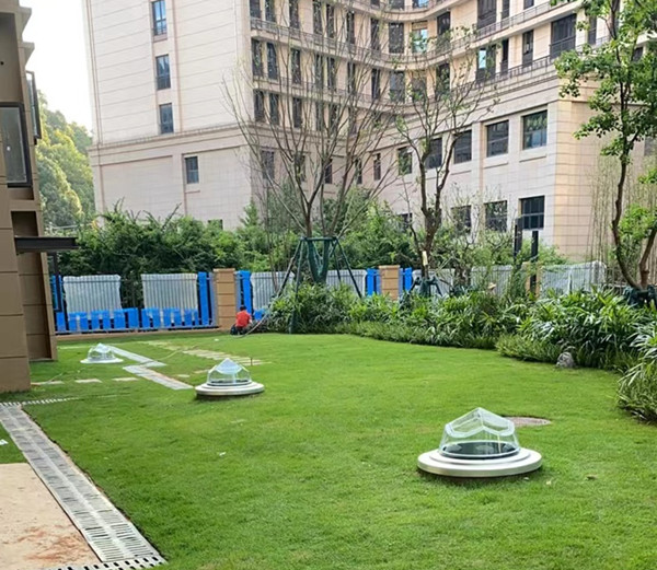 無電照明應用於湖南長沙保利堂悅