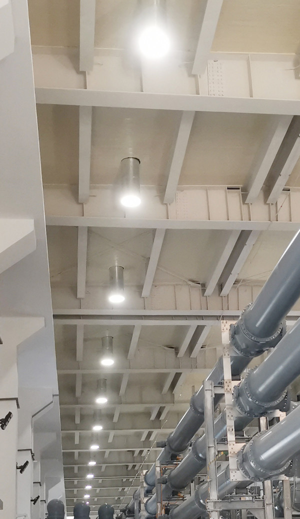 無電照明用於澄海變電站